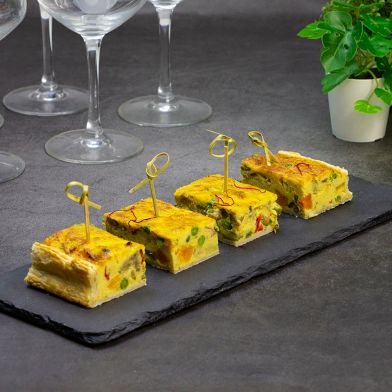 Finger Food Mini quiches gourmet vegetariana 24pz